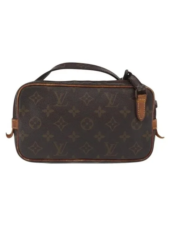 Authentic LOUIS VUITTON Monogram Marly Bandouliere Shoulder Bag M51828 LV - Picture 9 of 16